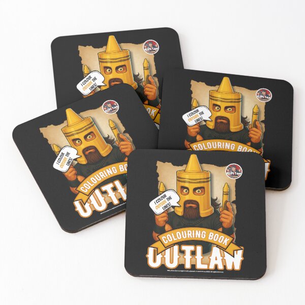 Item preview, Colouring Book Outlaw designed and sold by GOT-G.
