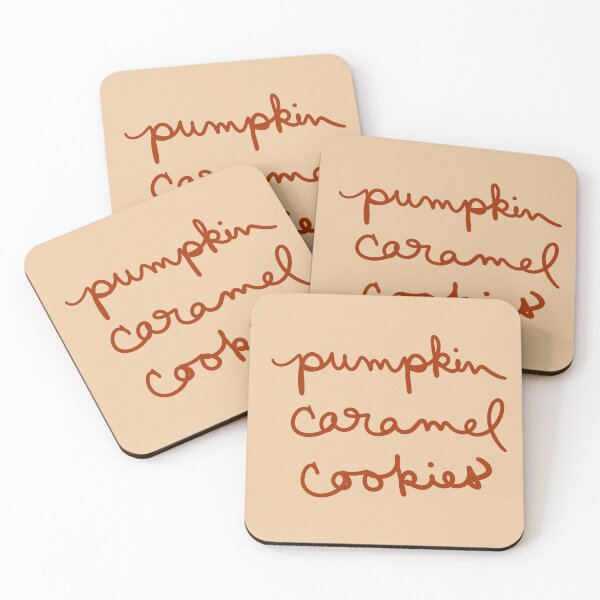 Item preview, Pumpkin Caramel Cookies designed and sold by abeink.