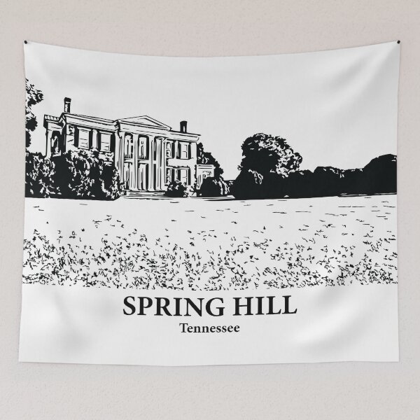 Item preview, Spring Hill - Tennessee designed and sold by Lakeric Cityscapes.