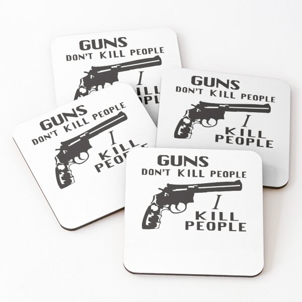 Item preview, Guns Dont People designed and sold by ZackaryArt.