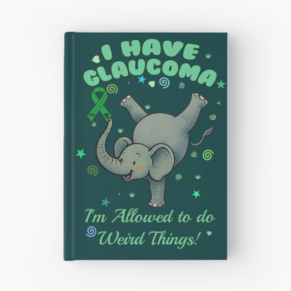 Item preview, I Have Glaucoma - Cute Weird Elephant designed and sold by Eyepatch-Jacks.