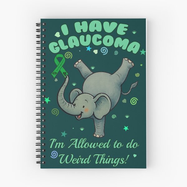 Item preview, I Have Glaucoma - Cute Weird Elephant designed and sold by Eyepatch-Jacks.