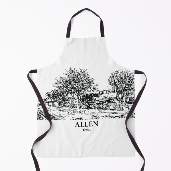 Item preview, Allen - Texas designed and sold by Lakeric Cityscapes.