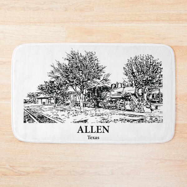 Item preview, Allen - Texas designed and sold by Lakeric Cityscapes.