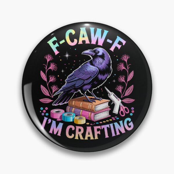 Item preview, f caw f I'm drinking coffee funny crow meme  designed and sold by VividDripCo.