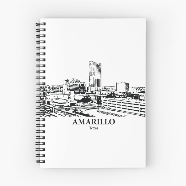 Item preview, Amarillo - Texas designed and sold by Lakeric Cityscapes.