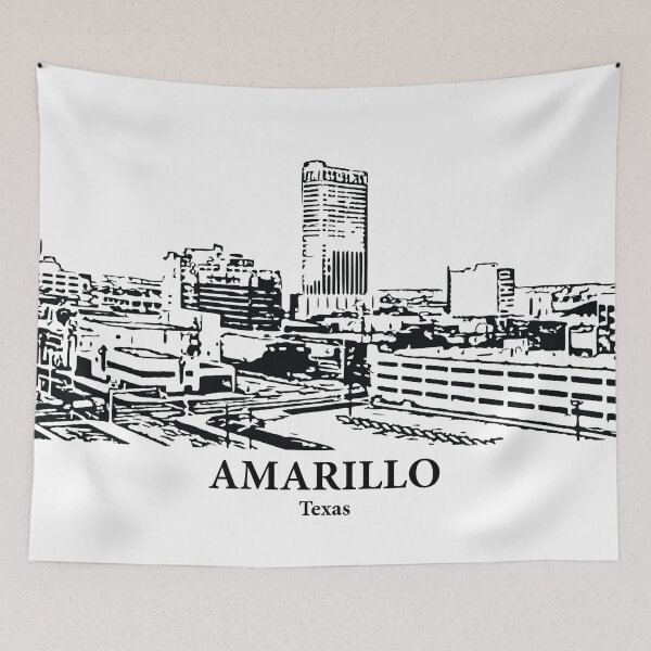 Item preview, Amarillo - Texas designed and sold by Lakeric Cityscapes.