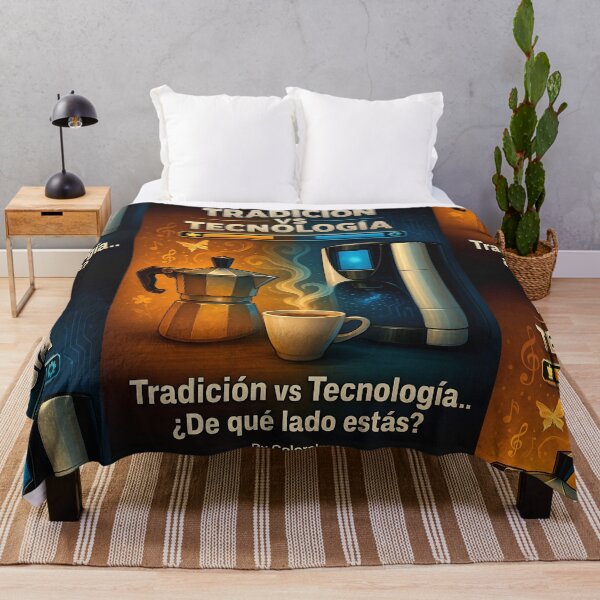 Item preview, Tradition vs. Technology — The Coffee Battle. By COLORALMY designed and sold by Coloralmy.