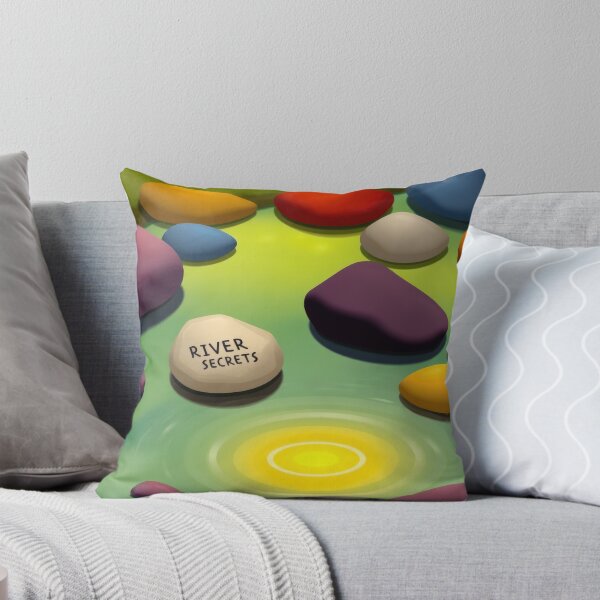 Item preview, Whispering River Stones designed and sold by CTM ArtStudio.