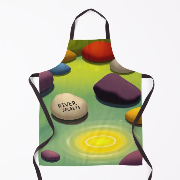 Item preview, Whispering River Stones designed and sold by CTM ArtStudio.