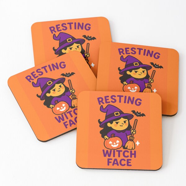 Item preview, Resting Witch Face – Sass & Spells Edition designed and sold by WheelieGdArt.