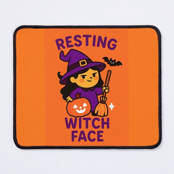 Item preview, Resting Witch Face – Sass & Spells Edition designed and sold by WheelieGdArt.