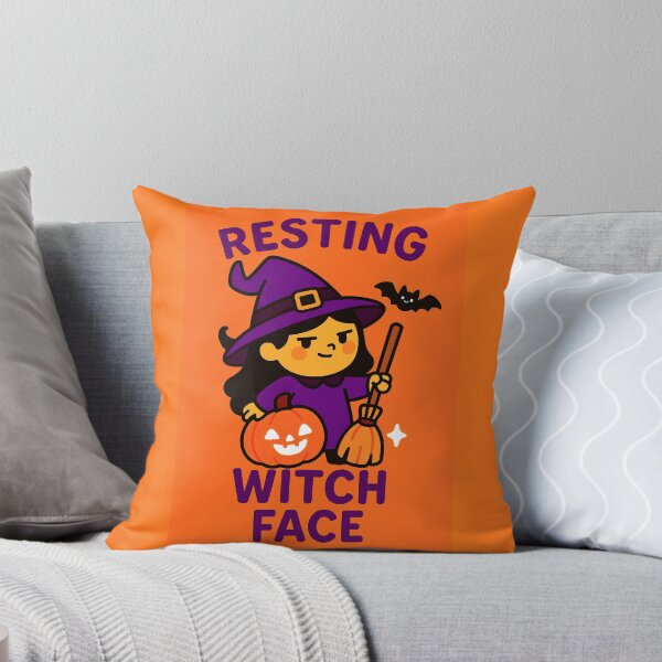 Item preview, Resting Witch Face – Sass & Spells Edition designed and sold by WheelieGdArt.