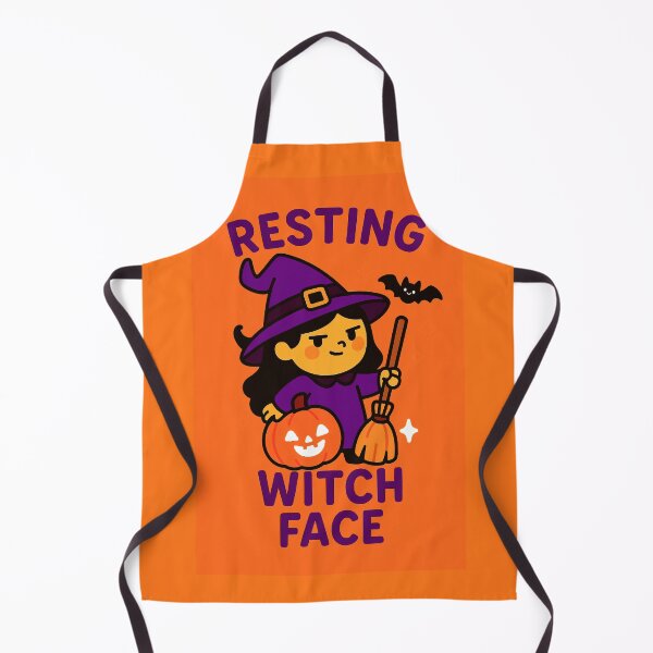 Item preview, Resting Witch Face – Sass & Spells Edition designed and sold by WheelieGdArt.