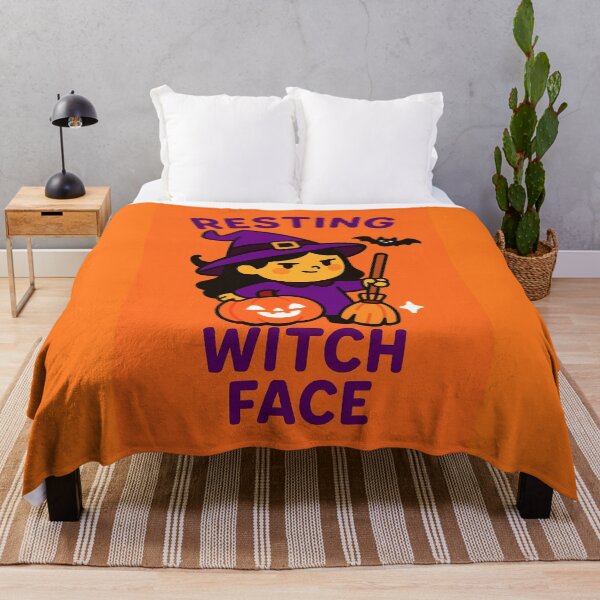Item preview, Resting Witch Face – Sass & Spells Edition designed and sold by WheelieGdArt.