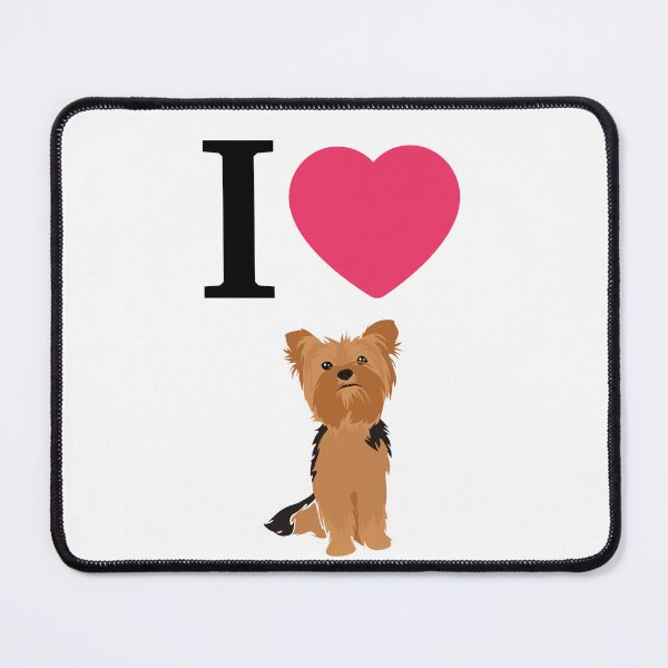 Item preview, I Heart Yorkies designed and sold by eastcoastliving.