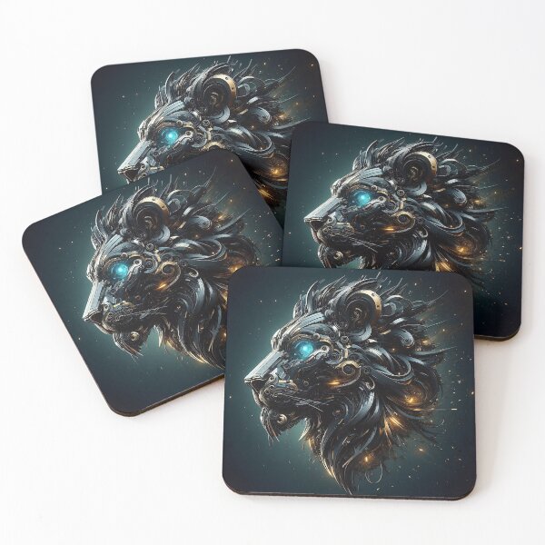 Item preview, Metal Lion designed and sold by GalleryBrisArt.