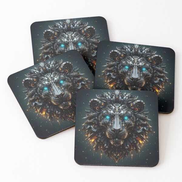 Item preview, Metal Lion designed and sold by GalleryBrisArt.