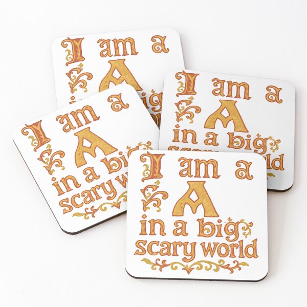 Item preview, I am a little yus in a big scary world designed and sold by Nerd Romance Café.