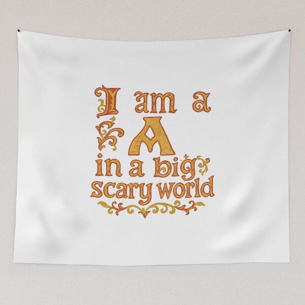 Item preview, I am a little yus in a big scary world designed and sold by Nerd Romance Café.