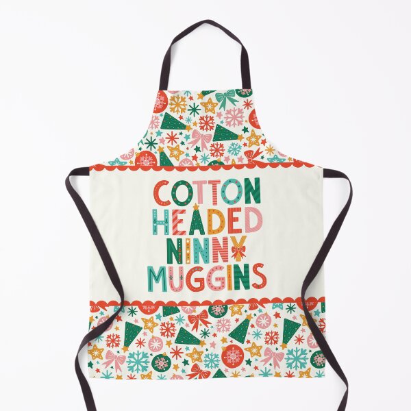 Item preview, Cotton Headed Ninny Muggins - Playful, Festive Lettering designed and sold by HotFluff.
