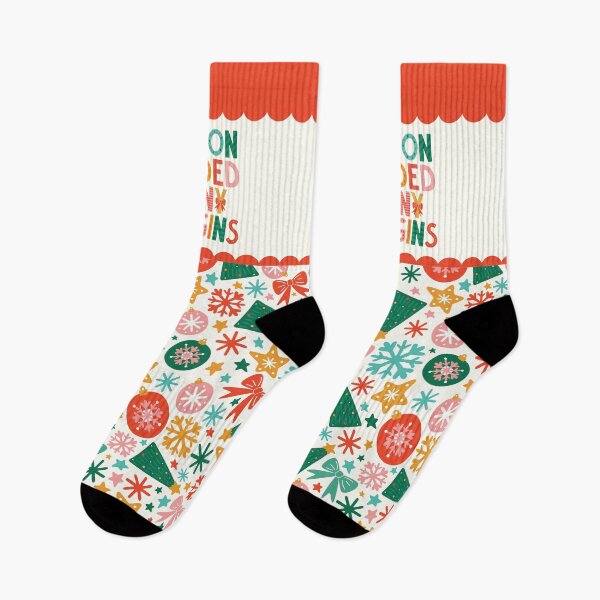 Item preview, Cotton Headed Ninny Muggins - Playful, Festive Lettering designed and sold by HotFluff.