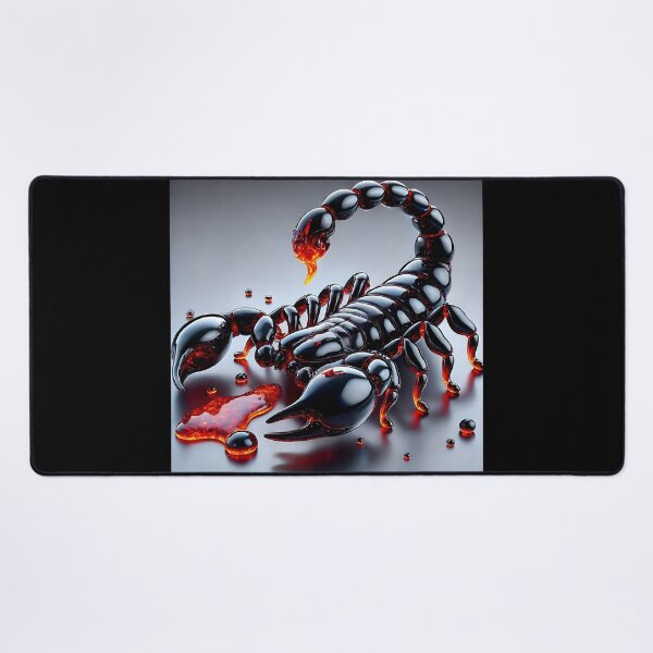 Item preview, Black Lava Scorpion designed and sold by GalleryBrisArt.