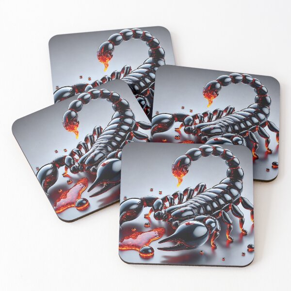 Item preview, Black Lava Scorpion designed and sold by GalleryBrisArt.