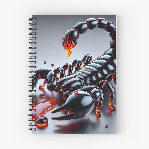 Item preview, Black Lava Scorpion designed and sold by GalleryBrisArt.