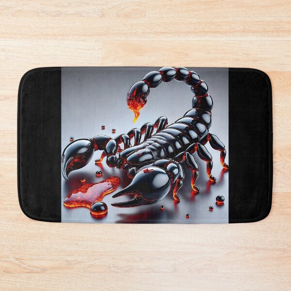 Item preview, Black Lava Scorpion designed and sold by GalleryBrisArt.
