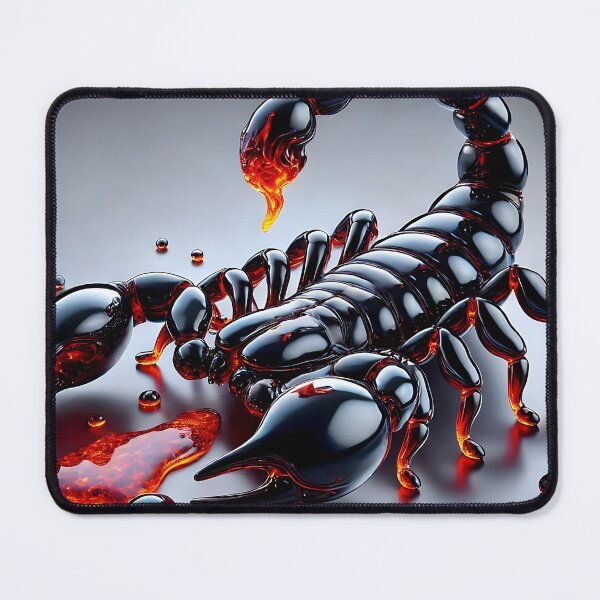 Item preview, Black Lava Scorpion designed and sold by GalleryBrisArt.