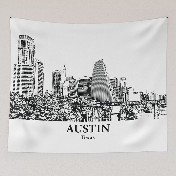 Item preview, Austin - Texas designed and sold by Lakeric Cityscapes.