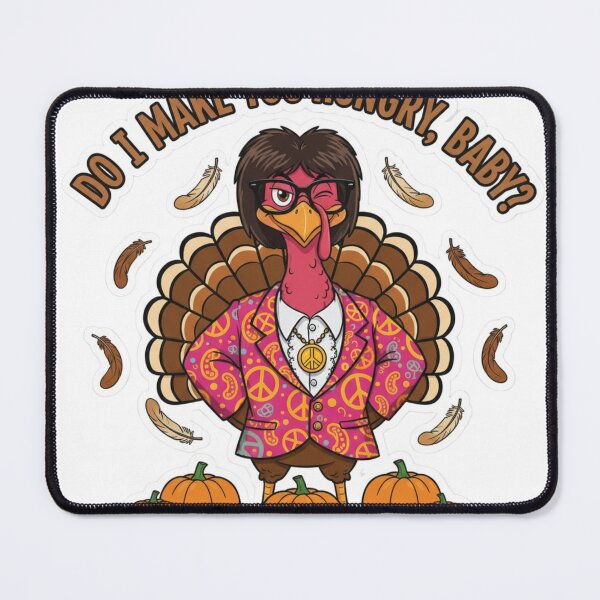 Item preview, Thanksgiving Turkey - Shagadelic, Baby! designed and sold by LavIsInTheAir.