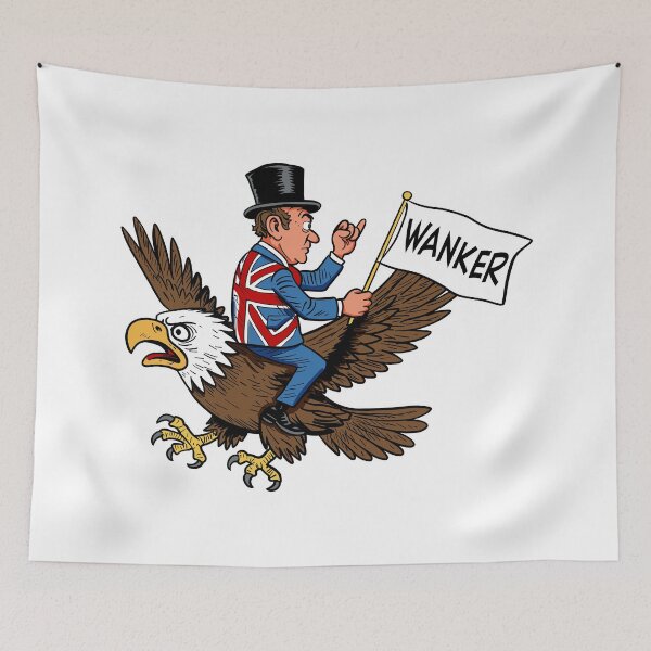 Item preview, British Gentleman on American Eagle – The International Wanker Tour designed and sold by CapitalAgenda.