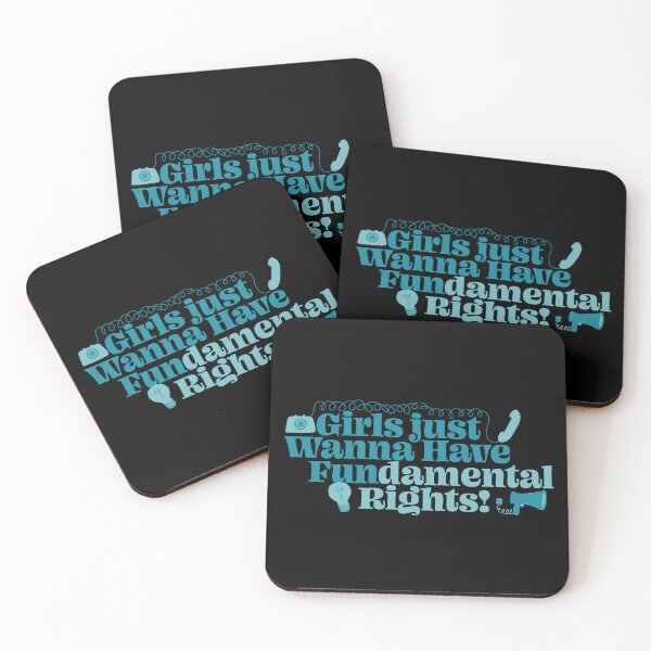 Item preview, Girls Just Wanna Have Fundamental Rights designed and sold by Wild Coast Creative.