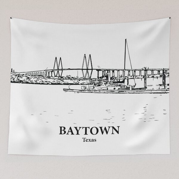 Item preview, Baytown - Texas designed and sold by Lakeric Cityscapes.