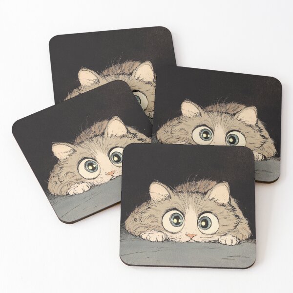 Item preview, Wide-Eyed Hamster Lying Down – Cute Cartoon Animal Illustration designed and sold by PaintbrushPlace.