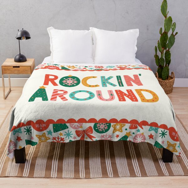 Item preview, Rockin’ Around - Playful, Festive Lettering designed and sold by HotFluff.