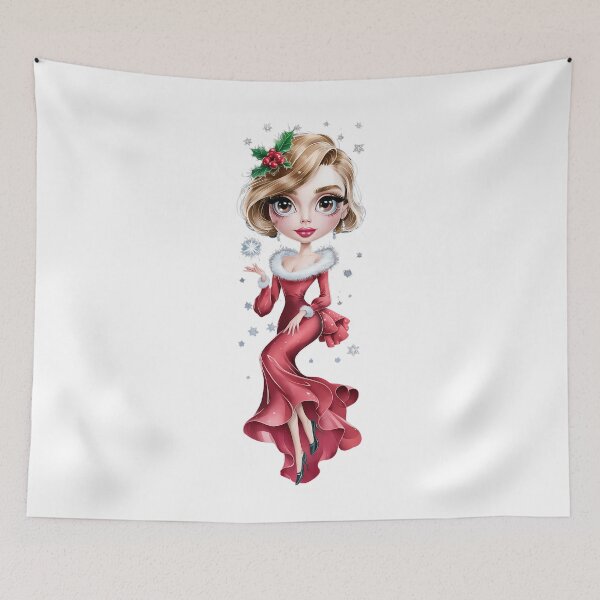 Item preview, paola salome christmas write paola salom designed and sold by PunkNation-Arts.