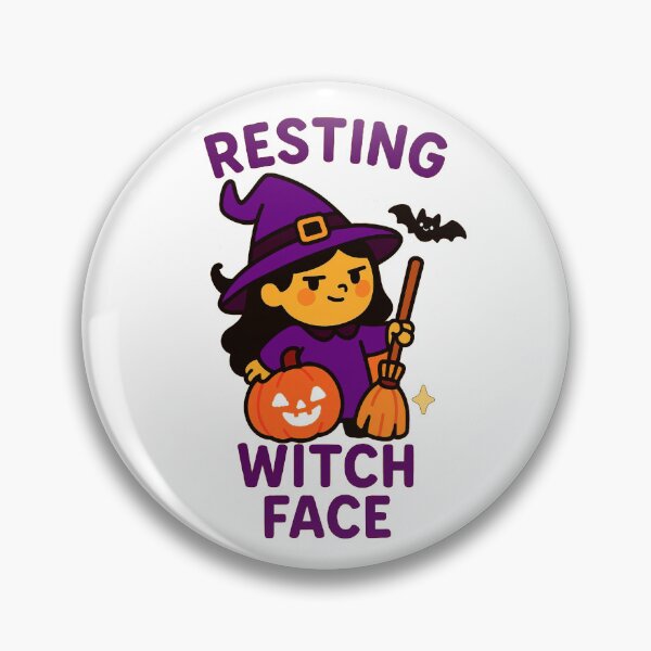 Item preview, Resting Witch Face – Sass & Spells Edition - V2 designed and sold by WheelieGdArt.