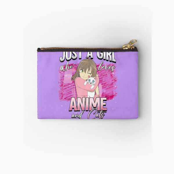 Item preview, Anime & Cat Lover Girl Illustration By Merch, Limited Edition, Perfect Gift For You And Friends designed and sold by Amber Thomas.