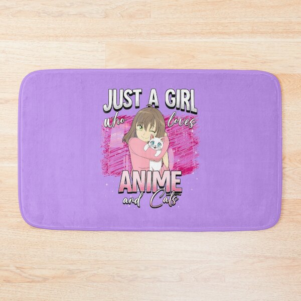 Item preview, Anime & Cat Lover Girl Illustration By Merch, Limited Edition, Perfect Gift For You And Friends designed and sold by Amber Thomas.