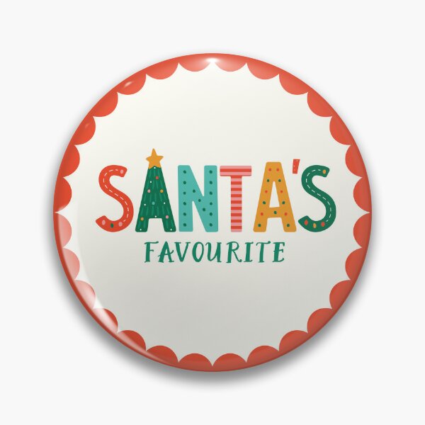 Item preview, Santa’s Favourite - Playful, Festive Lettering designed and sold by HotFluff.