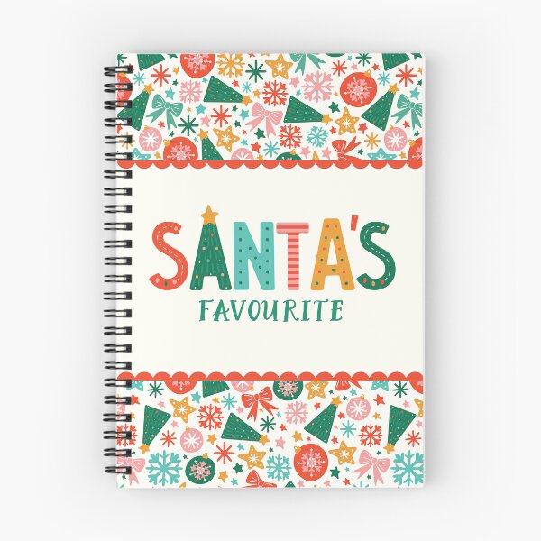 Item preview, Santa’s Favourite - Playful, Festive Lettering designed and sold by HotFluff.