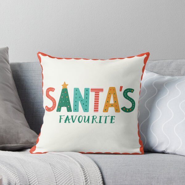Artikelvorschau, Santa’s Favourite – Verspielter, festlicher Schriftzug entworfen und verkauft von HotFluff.
