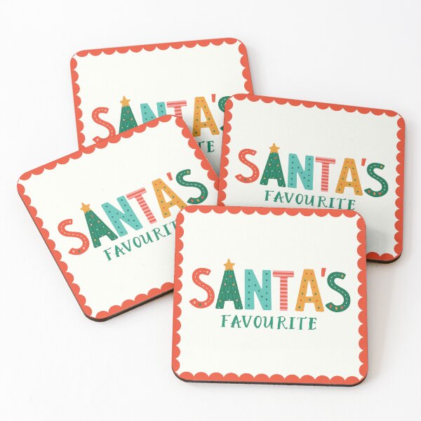 Item preview, Santa’s Favourite - Playful, Festive Lettering designed and sold by HotFluff.