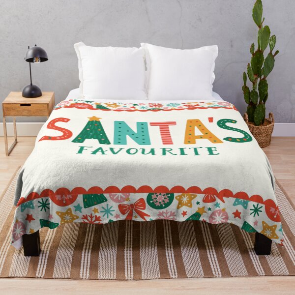 Item preview, Santa’s Favourite - Playful, Festive Lettering designed and sold by HotFluff.