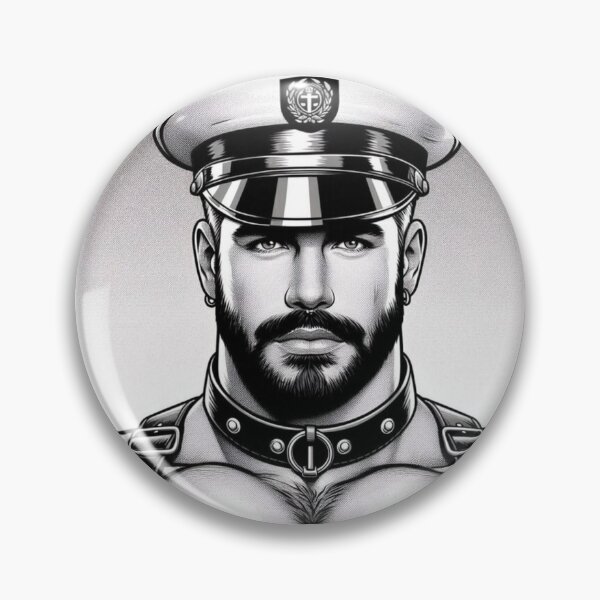 Item preview, Gay Gods - San Francisco Captain of The Cruise Leather Bar Pride Graphic Design designed and sold by ItsAKinkThing.