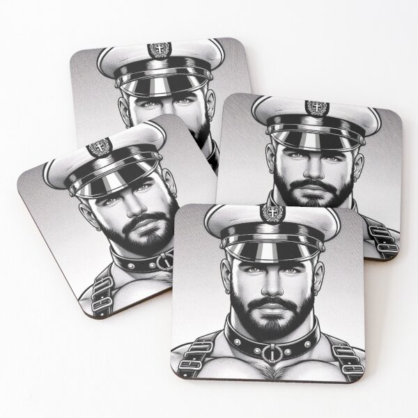 Item preview, Gay Gods - San Francisco Captain of The Cruise Leather Bar Pride Graphic Design designed and sold by ItsAKinkThing.
