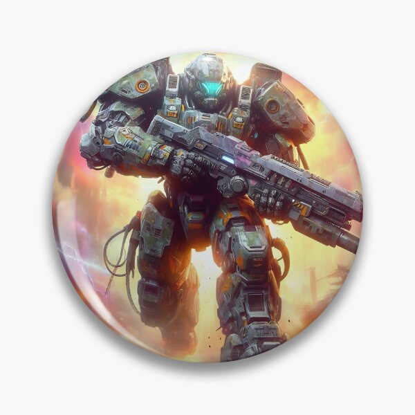 Item preview, Combat Robot Mecha designed and sold by GalleryBrisArt.
